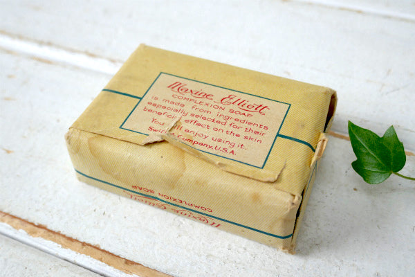 Maxine Elliott ヴィクトリアン 女性&薔薇 デッドストック アンティーク 石鹸 ソープ