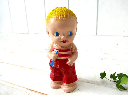 IRWRN社・女の子 1950年代・ヴィンテージ・ラバードール USA アメリカンビンテージ 人形