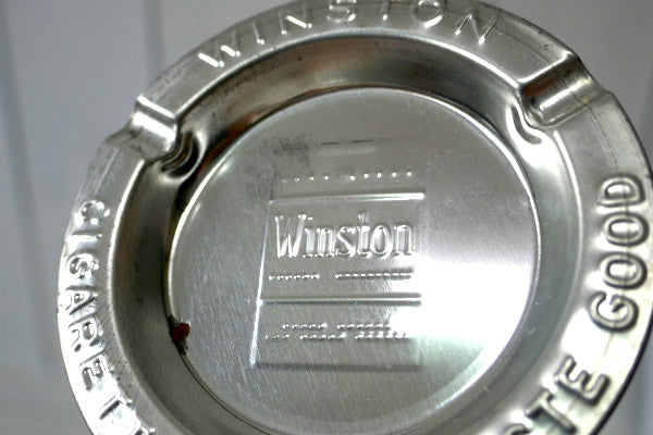 US 1954s~ Winston・タバコ ビンテージ・灰皿・アシュトレイ・新品・アドバタイジング