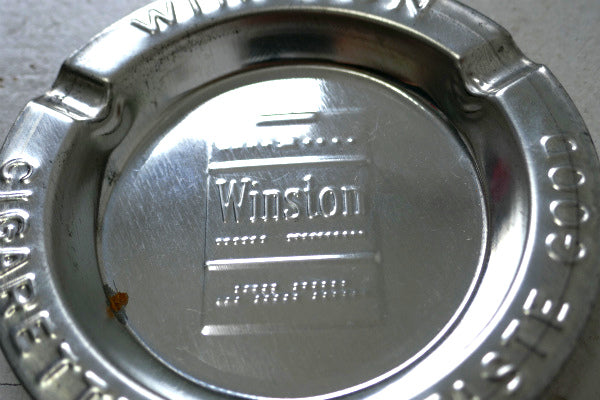 US 1954s~ Winston・タバコ ビンテージ・灰皿・アシュトレイ・新品・アドバタイジング