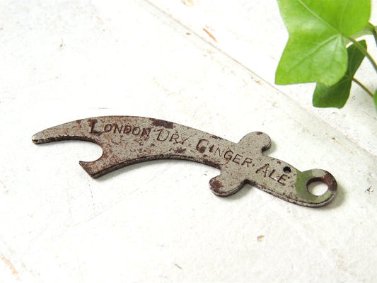 LONDON DRY GINGER ALE  アドバタイジング・ビンテージ・ボトルオープナー・栓抜き