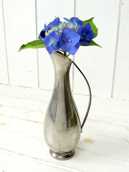 ROYAL HOLLAND PEWTER オランダ製・ヴィンテージ・ピッチャー　水差し ガーデン