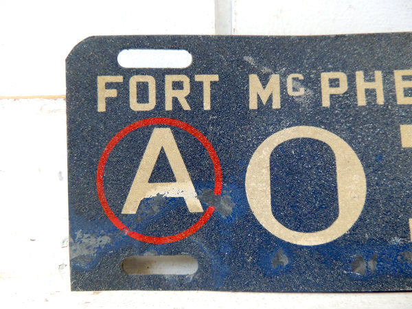 US ARMY SING ジョージア・ヴィンテージ・ナンバーサイン・ミリタリー・看板・USA