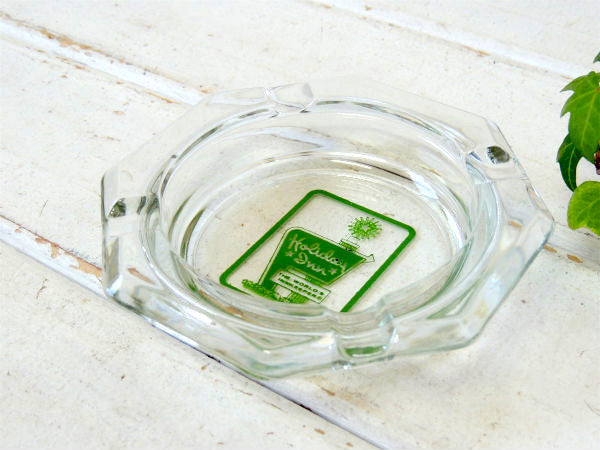 ホリデイ・イン・ホテル・ガラス製・ヴィンテージ・アドバタイジング・灰皿  USA