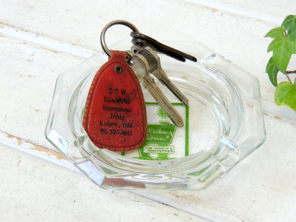 ホリデイ・イン・ホテル・ガラス製・ヴィンテージ・アドバタイジング・灰皿  USA