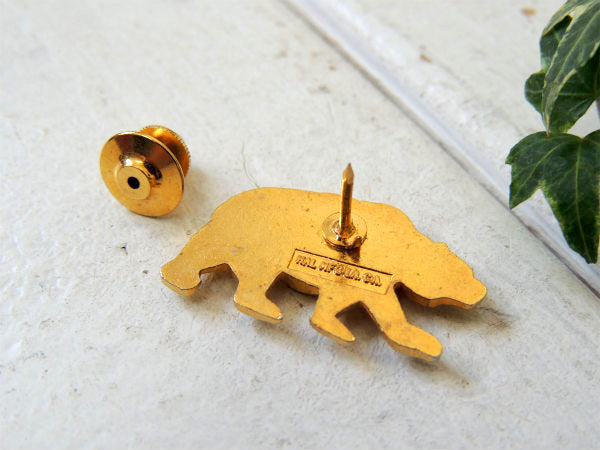 ビッグベアシティ カリフォルニア州 グリズリー クマモチーフ ヴィンテージ ピンズ USA