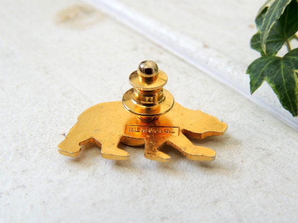 ビッグベアシティ カリフォルニア州 グリズリー クマモチーフ ヴィンテージ ピンズ USA