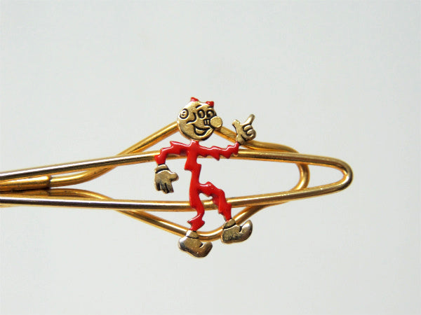 【レディキロワット】キャラクター・アドバタイジング・ヴィンテージ・2本ライン・タイピン