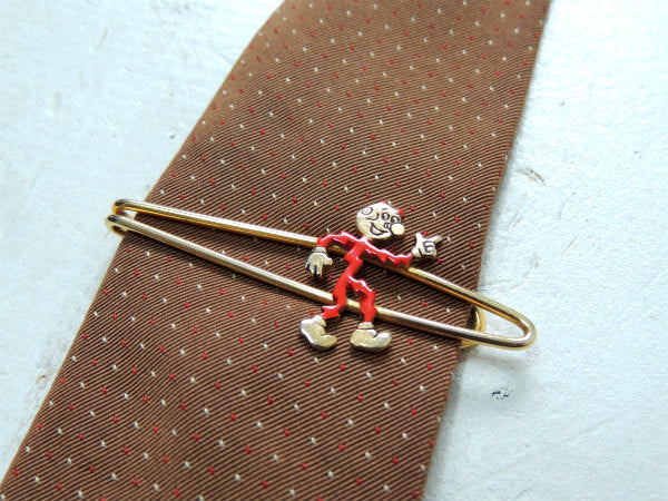 【レディキロワット】キャラクター・アドバタイジング・ヴィンテージ・2本ライン・タイピン