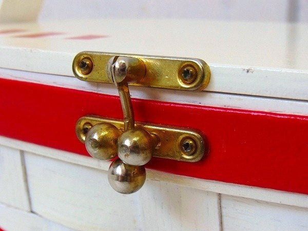 【Caro-Nan】国際信号旗・アンティーク・カロナンバスケット/カゴバッグ USA