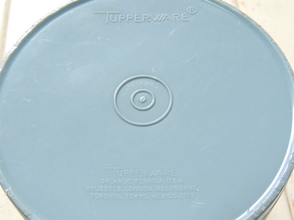 【タッパーウェア】Tupperware・ブルー・ヴィンテージ・キャニスター・3個セット USA