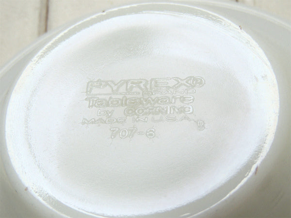 【PYREX】パイレックス・レトロ模様・スープボウル/スープ皿/食器 USA