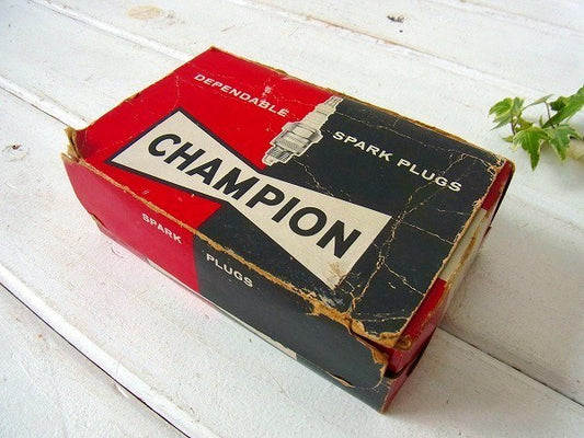 【CHAMPION】チャンピオン・デッドストック箱付き・ヴィンテージ・スパークプラグ・10個入り