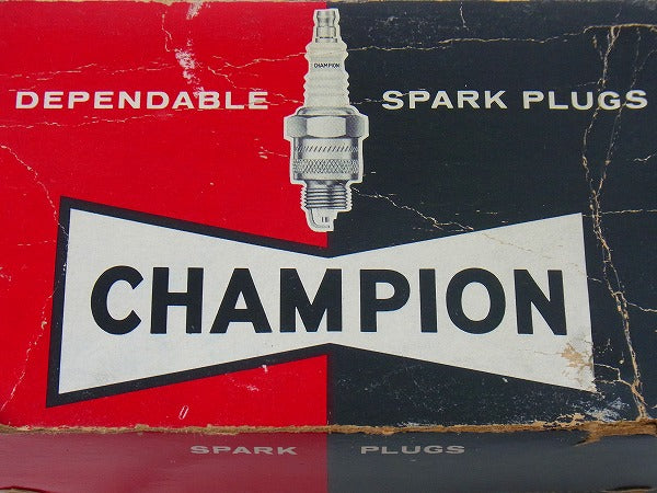 【CHAMPION】チャンピオン・デッドストック箱付き・ヴィンテージ・スパークプラグ・10個入り