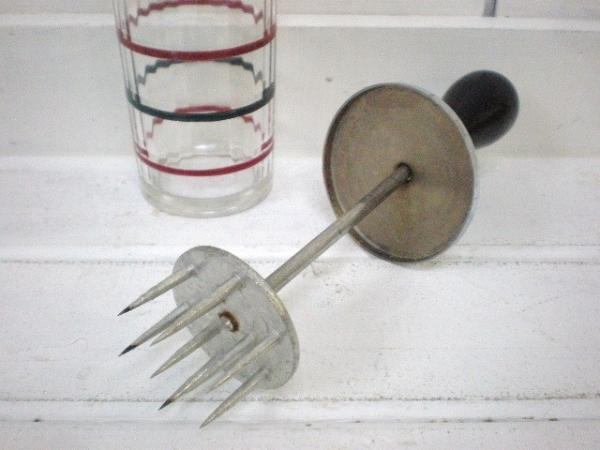 ヘーゼルアトラス・ヴィンテージ・アイスクラッシャー・USA・キッチン雑貨