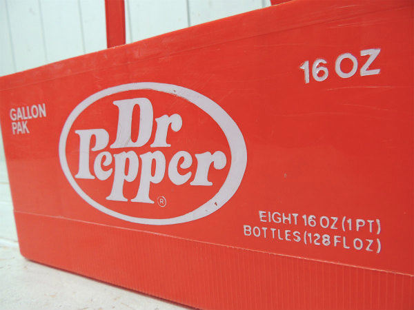【Dr Pepper】ドクターペッパー・プラスティック製・70'ヴィンテージ・ボトルキャリー・8本用