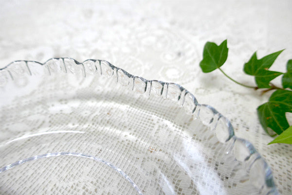 グリーン ハンドル付き 2コンパートメント ヴィンテージ トレイ キャンディトレイ 皿 食器 USA