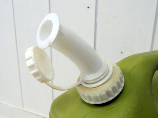 AMOCO 5ガロン US グリーンカラー ヴィンテージ ガソリンタンク 燃料タンク ポリタンク USA アメ車 ガレージ 店内装飾