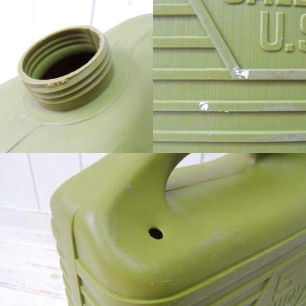 AMOCO 5ガロン US グリーンカラー ヴィンテージ ガソリンタンク 燃料タンク ポリタンク USA アメ車 ガレージ 店内装飾