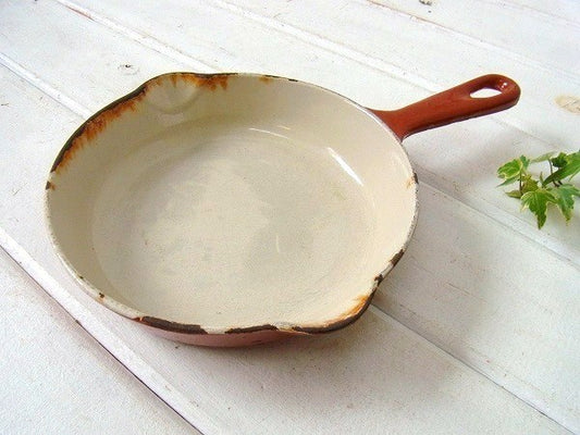 【ル・クルーゼ】LE CREUSET・フランス製・ヴィンテージ・スキレット/フライパン