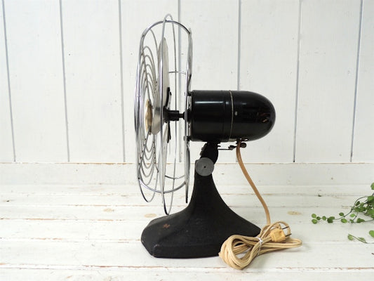 【MANING BOWMAN】ジャンク品・1950s・黒色・ヴィンテージ・扇風機・ミッドセンチュリー
