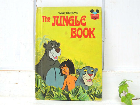 US ジャングルブック ウォルトディズニー 70’s ヴィンテージ 絵本 ピクチャーブック