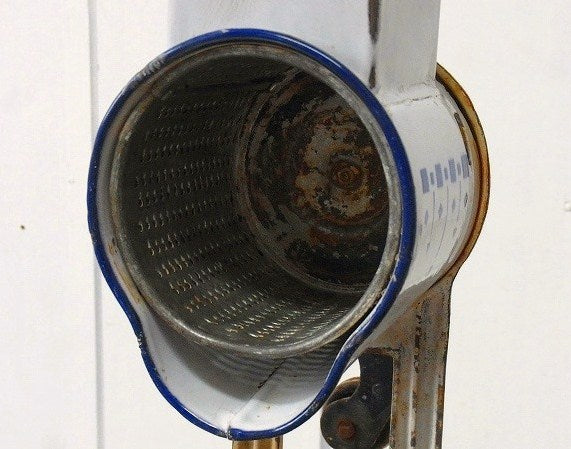 【HARRAS】ホーロー製×アイアン製・アンティーク・ミートグラインダー/フードチョッパー