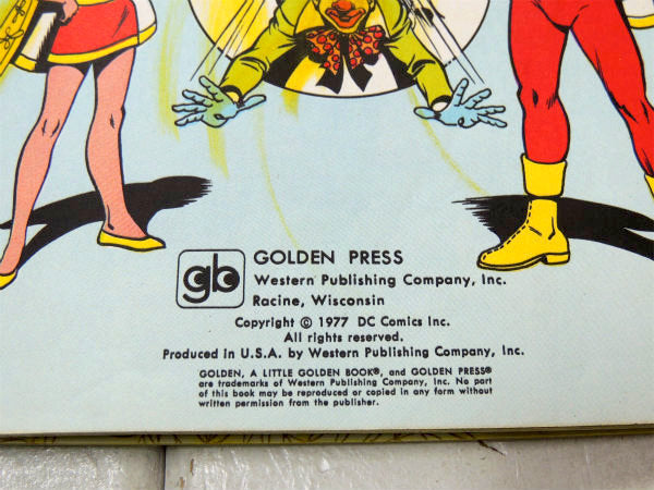 【SHZAM!】DCコミック・ビリー&メアリー・1977年・ヴィンテージ・絵本/ピクチャーブック