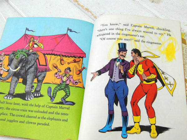 【SHZAM!】DCコミック・ビリー&メアリー・1977年・ヴィンテージ・絵本/ピクチャーブック