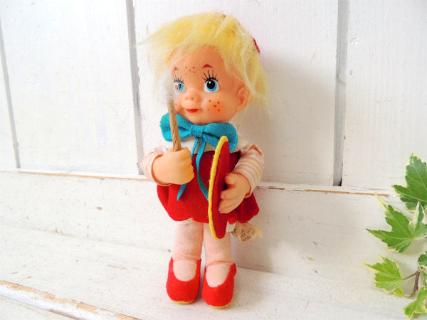 ALL NEW MATERIAL JAPAN  パレットを持った女の子　ヴィンテージ　ドール　人形　里帰り品