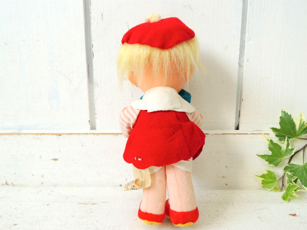 【FUKUSUI SANGYO】パレットを持った女の子・ヴィンテージ・ドール・人形・里帰り品
