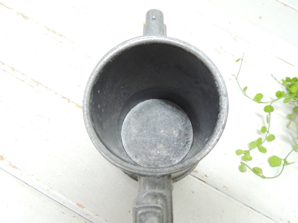 【ピストル&ガン】ピューター・ハンドル・ヴィンテージ・ビアマグ・マグカップ USA