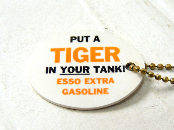 【1960's・エッソ・ESSO】TIGER・アドバタイジング・ビンテージ・キーホルダー・真鍮KEY
