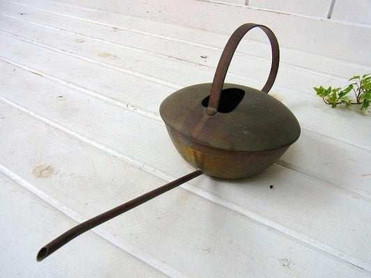 西ドイツ製・アンティーク・ウォータリングカン/ジョウロ/銅製　USA