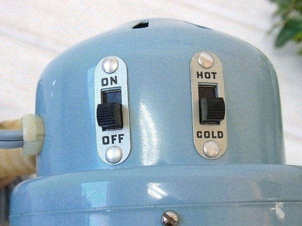 【Handy Hannah】パウダーブルー色・箱付き・ヴィンテージ・ヘアドライヤー/ドライヤー