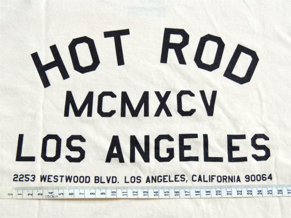 【HOT ROD LA】カリフォルニア・ロサンゼルス・ダンサーガールズ・セレクト・Tシャツ(M)