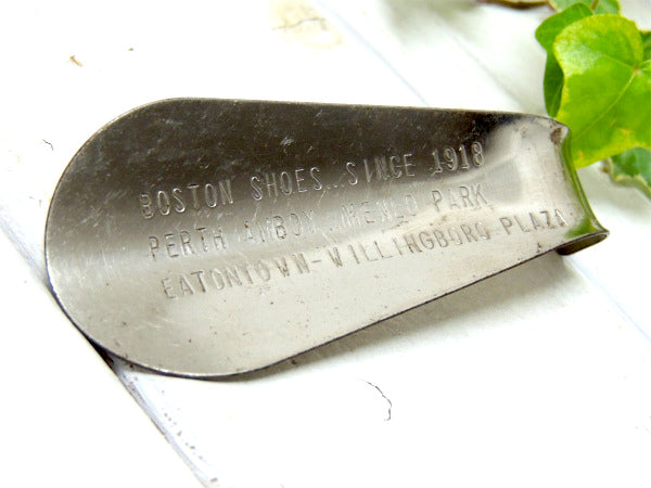 【1918年・ボストンシューズ】BOSTON・ビンテージ・シューホーン・靴べら・アドバタイジング