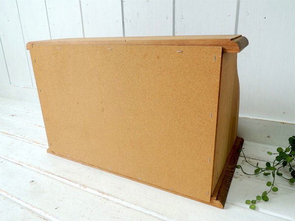 【BREAD】カントリー・ロールアップ式・木製・ヴィンテージ・ブレッドケース・ブレッドボックス・収納