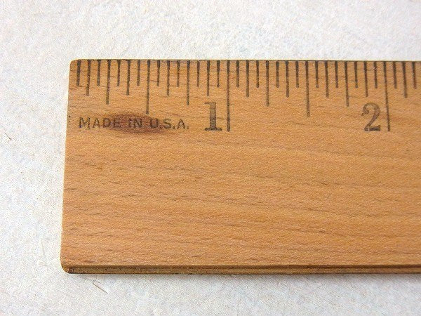 【WESTCOTT RULER】木製・ヴィンテージ・定規/ルーラー/物さし USA