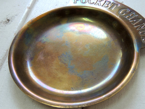 POCKET CHANGE 真鍮製 ヴィンテージ ポケットチェンジ トレイ マネートレイ