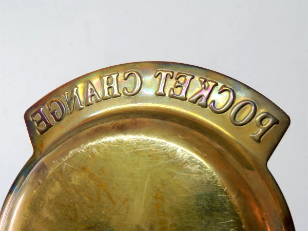 POCKET CHANGE 真鍮製 ヴィンテージ ポケットチェンジ トレイ マネートレイ