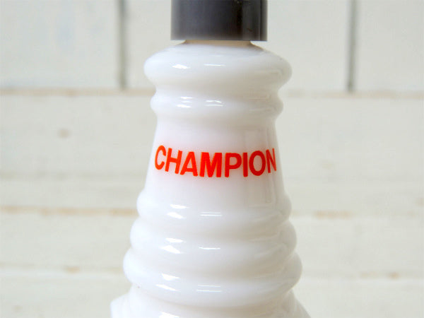 【AVON】CHAMPION・スパークプラグ・70's・ヴィンテージ・チャンピオン・ボトル・瓶