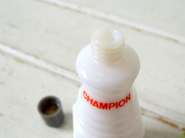 【AVON】CHAMPION・スパークプラグ・70's・ヴィンテージ・チャンピオン・ボトル・瓶