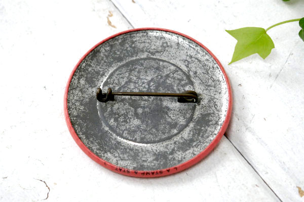 1906s 総合建設業 リバーサイド セメント カンパニー ヴィンテージ 缶バッジ・アドバタイジング