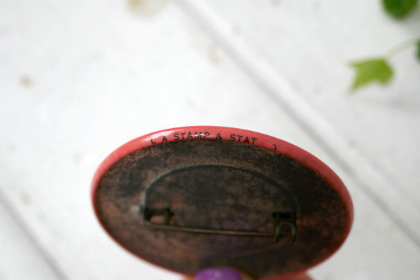 1906s 総合建設業 リバーサイド セメント カンパニー ヴィンテージ 缶バッジ・アドバタイジング