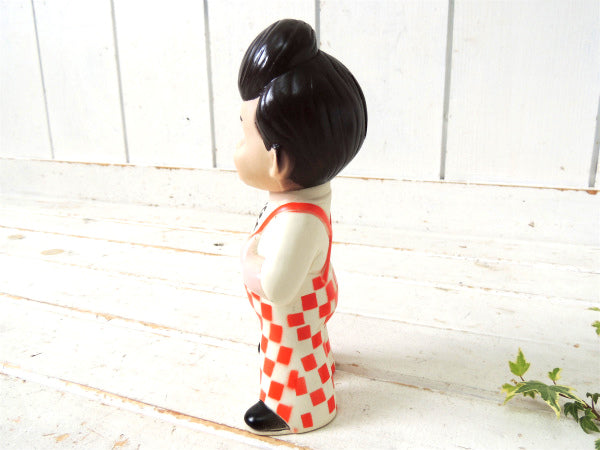 BIG BOY ビッグボーイ 73's ヴィンテージ コインバンク 貯金箱 ソフビドール USA