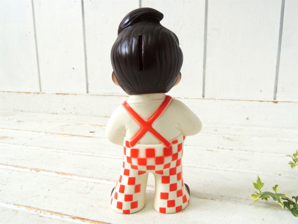 BIG BOY ビッグボーイ 73's ヴィンテージ コインバンク 貯金箱 ソフビドール USA