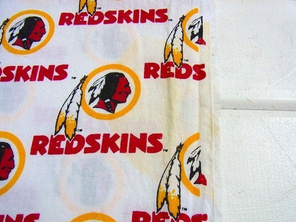 【REDSKINS】アメフト・NFLチーム・レッドスキンズ・ファブリック/生地　USA