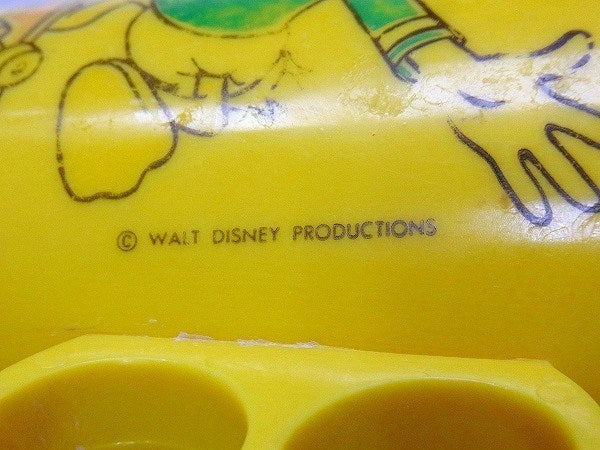 ディスニー・ミッキー&ミニー&ドナルド・ヴィンテージ・プラスティック・マグカップ/コップ USA