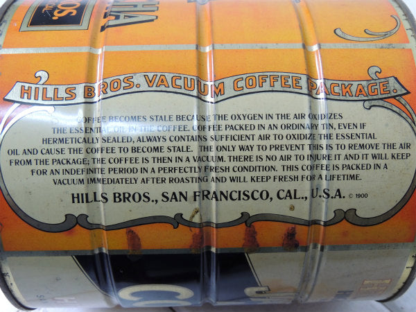 【COFFEE・ヒルスコーヒー】サンフランシスコ・カリフォルニア・ブリキ缶・USA・TIN缶